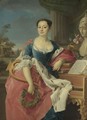 Portrait Of The Principessa Giacinta Orsini Buoncompagni Ludovisi, Duchessa D'Arce (1749-1759) - Pompeo Gerolamo Batoni