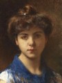 Portrait Of A Young Girl 4 - Alexei Alexeivich Harlamoff