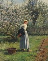 In The Orchard - Daniel Ridgway Knight
