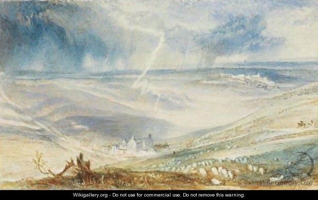 The Field Of Waterloo, From The Picton Tree - Joseph Mallord William Turner