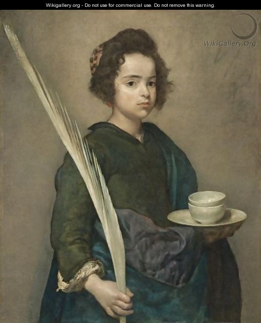 Saint Rufina - Diego Rodriguez de Silva y Velazquez