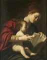 The Madonna And Child 4 - Roman School