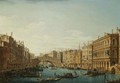 Venice, A View Of The Grand Canal Looking North Towards Rialto - Pietro Bellotti