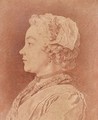 Profile Portrait Of Madame Van Loo - Carle van Loo