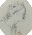 Study Of A Nude Girl - Francois Lemoine (see Lemoyne)