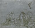 Studies Of A Female Nude - Venetian School