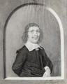 Portrait Of A Man, Half Length, Within A Drawn Niche - Johan Thopas