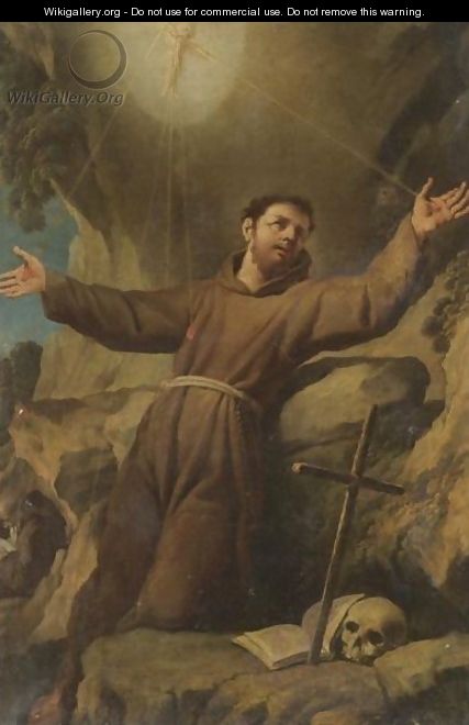 Saint Francis Receiving The Stigmata - North-Italian School