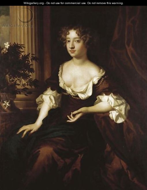Portrait Of Nell Gwyn - Sir Peter Lely