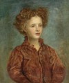 Portrait Of A Young Titled Girl - George Frederick Watts