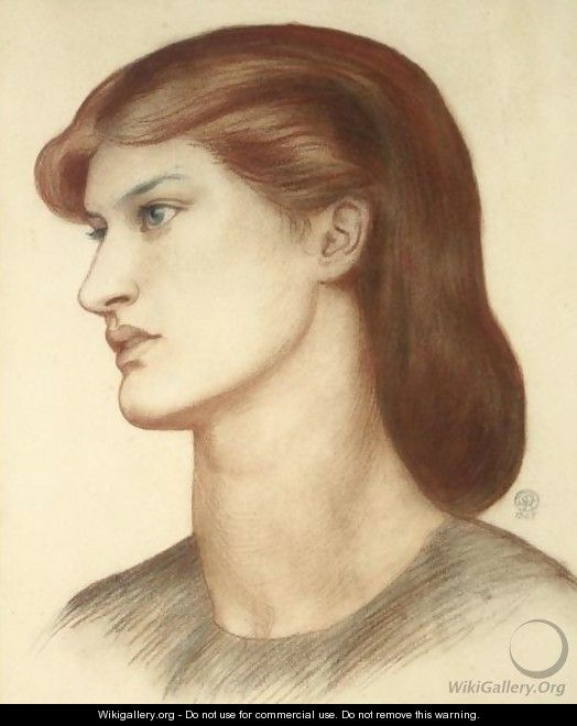 Portrait Of Alexa Wilding - Dante Gabriel Rossetti