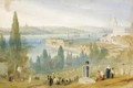 A View Of Constantinople The Graveyard - William Purser
