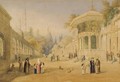 View Of Constantinople Milling In The Avenue - William Purser