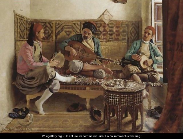 The Turkish Musicians - George Paul Joseph Darasse