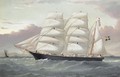 The Three Masted Barque 'Framat' Inward Bound For Liverpool Off The Coast Of North Wales - William H. Yorke