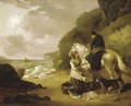 Fishermen By The Shore - George Morland