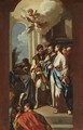 Christ At The House Of Simon The Pharisee - Francesco Solimena