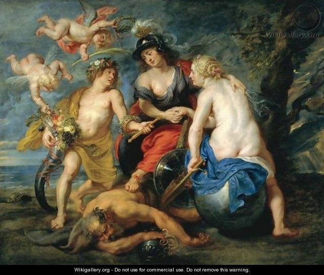 An Allegory Of Good And Bad Government - Theodor Van Thulden