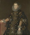Portrait Of Margaret Of Austria, Queen Of Spain (1584-1611) - Juan Pantoja de la Cruz