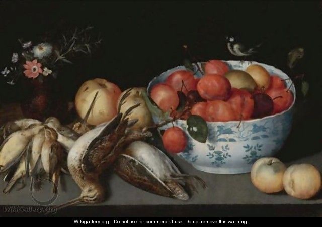 Still Life With Fruits And Game - Francesco Codino