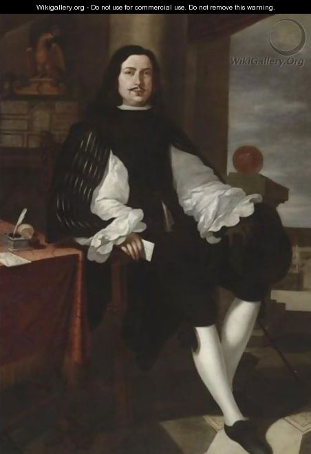 Portrait Of Giovanni Battista Priaroggia - (after) Murillo, Bartolome Esteban