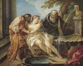Susanna And The Elders - Joseph-Marie Vien
