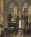 Interior Of The Oude Kerk, Amsterdam - Hendrik Van Streek