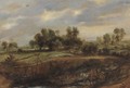 Landscape With A Wagon - (after) Sir Peter Paul Rubens