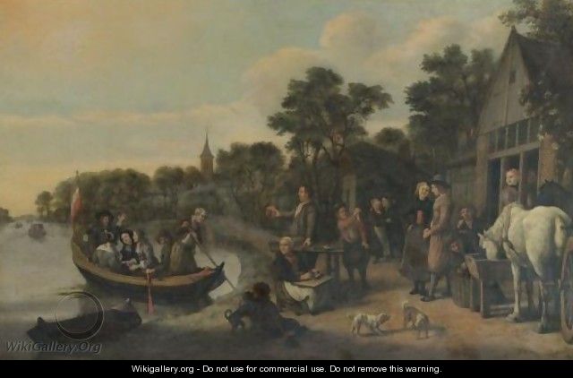 Town Folk Coming To The Country - Jan Victors