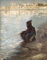 A Fisherman Of The Nile - Joseph Farquharson