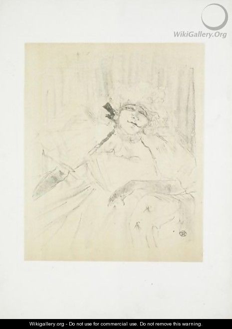 Yvette Guilbert - Chanson Ancienne - Henri De Toulouse-Lautrec