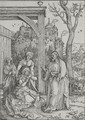 Christ Taking Leave Of His Mother 3 - Albrecht Durer