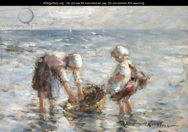 Washing The Basket - Robert Gemmell Hutchison