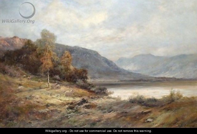 The Banks Of Loch Katrine - Alfred de Breanski