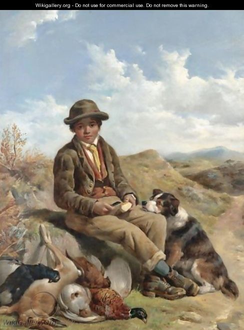 The Young Gamekeeper - John Sargeant Noble, R.B.A.