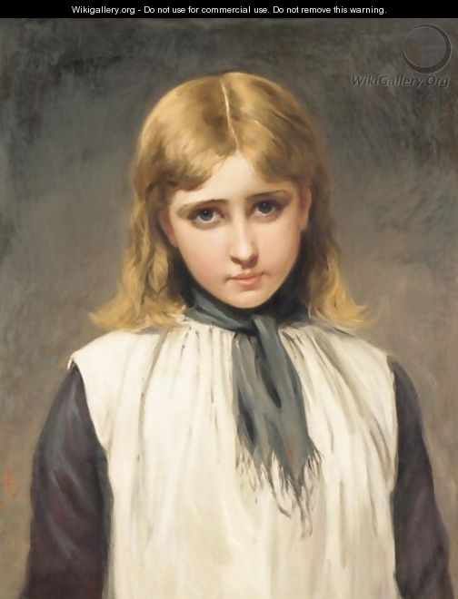 Portrait Of A Girl 2 - Charles Sillem Lidderdale