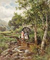 The Old Mill At Betws-Y-Coed - Henry Hillier Parker