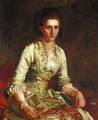 Portrait Of Edith Williams, Later Lady Boscawen - John Hanson Walker