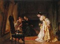 Practising The Court Bow - Robert Alexander Hillingford