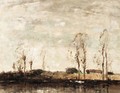 Dutch River Scene - William Alfred Gibson