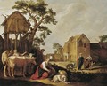 The Expulsion Of Hagar And Ishmael - Abraham Bloemaert