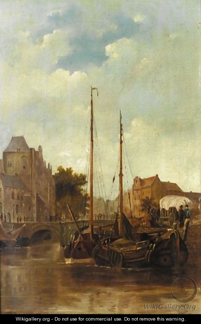 A Dutch Harbour - Cornelis Petrus T