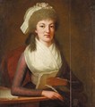 Portrait Of A Lady Writing A Letter - Dominique (Guillaume Dominique Jacques) Doncre