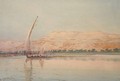 A Felucca On The Nile - Augustus Osborne Lamplough