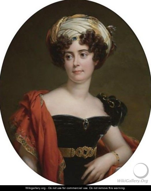 Portrait Of Blanche-Josephine Le Bascle D