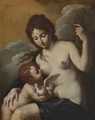 Venus And Cupid - (after) Carlo Cignani