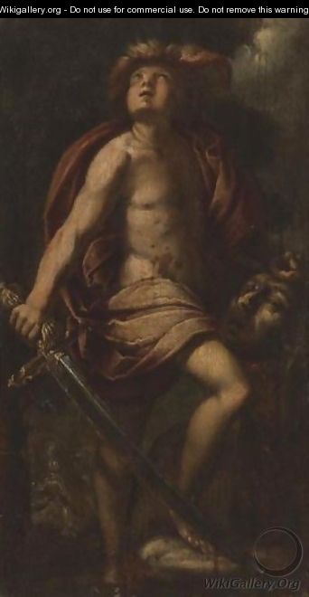 David And Goliath - (after) Giovanni Battista Crespi (Cerano II)