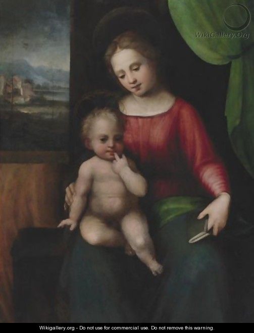 The Madonna And Child - Antonio Del Ceraiuolo