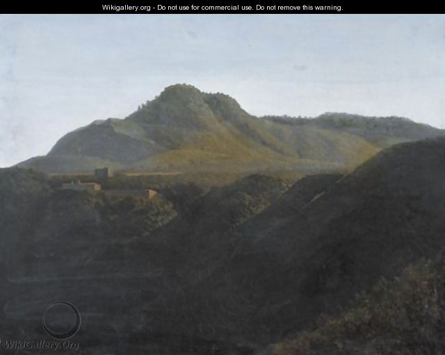 View Of Monte Cavo, Near Albano - Jean-Joseph-Xavier Bidauld