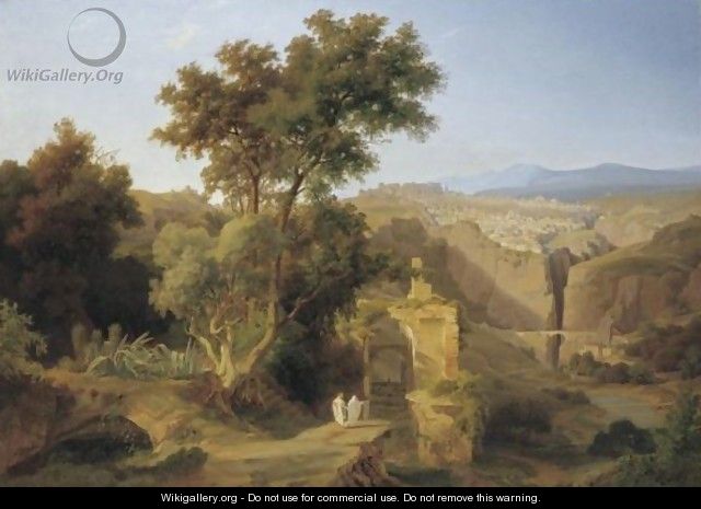 View Of The Ancient Roman City Of Constantine In The North Of Algeria - Georg Heinrich Busse